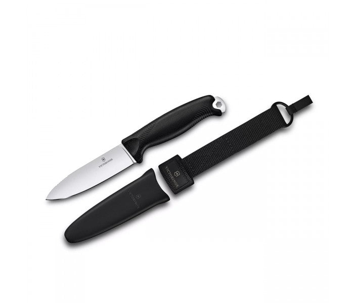 Victorinox Venture Black Fixed Blade Full Tang Knife 3.0902.3