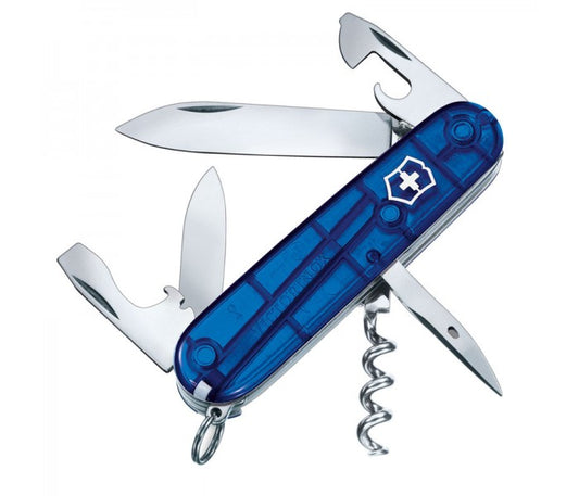 Victorinox Spartan Blue Trans Multitool Pocket Knife 1.3603.T2B1