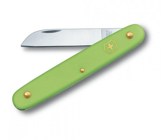 Victorinox Floral Light Green Knife 3.9050.47B1