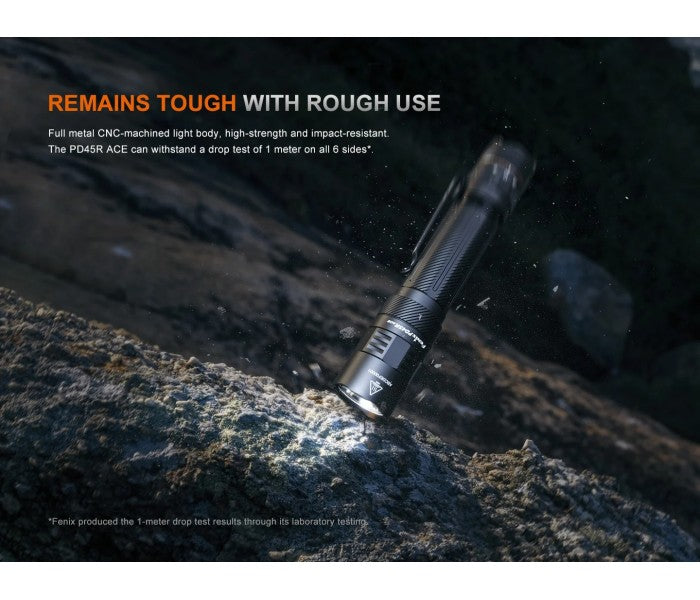 Fenix PD45R ACE Luminus SFT70-Gen2 LED 3200L Multi-Mode Rechargeable Flashlight