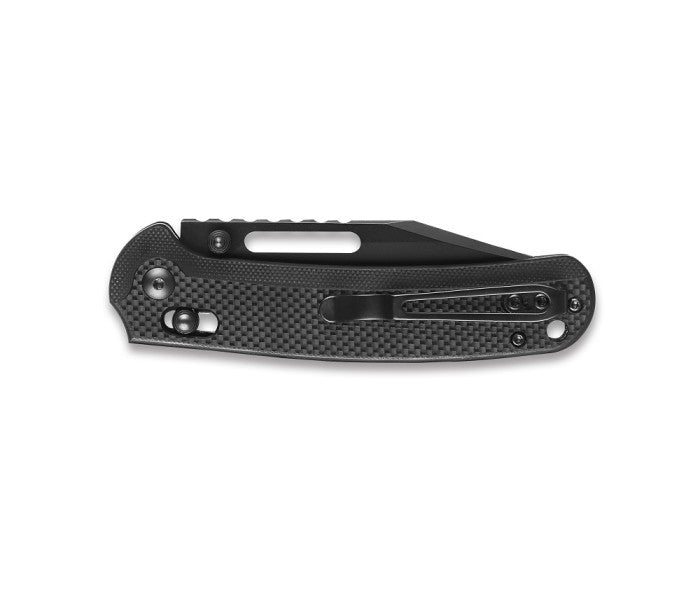 Ganzo G768PT-BK Axis Lock D2 Steel Titanium Coating G10 Folding Knife (Black)