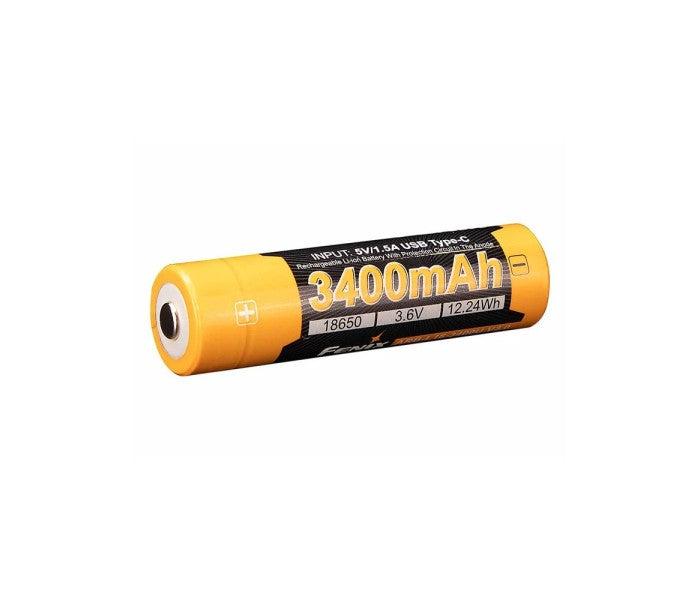 Fenix 18650 3.6V 3400mAh Li-ion USB Rechargeable Battery (ARB-L18-3400U V3.0)