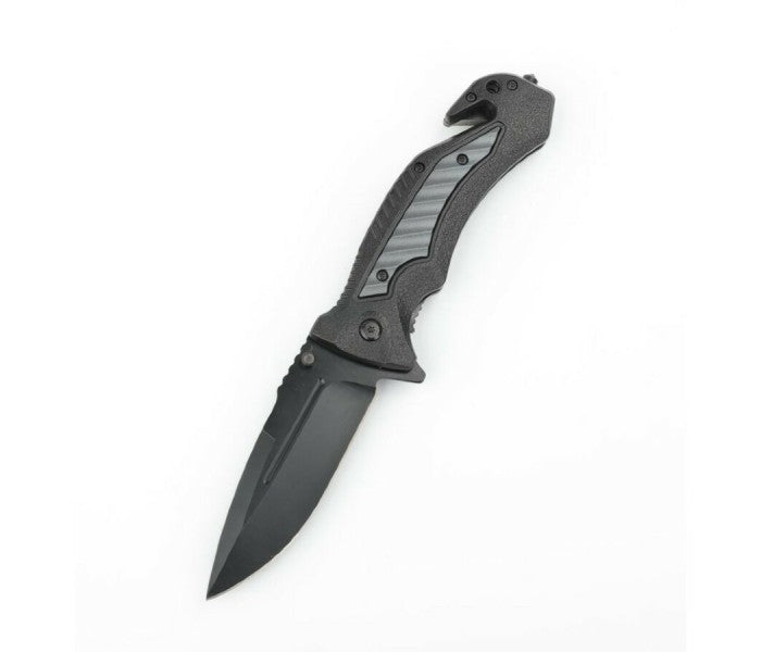 Ganzo G628-GY Liner Lock 440 Steel Folding Knife (Grey)