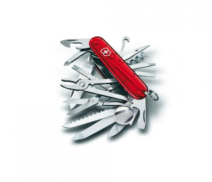 Victorinox Swiss Champ Translucent Red Multitool 1.6795.T