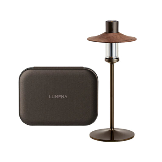 Lumena M3 Table Lamp Package - Dark Brown