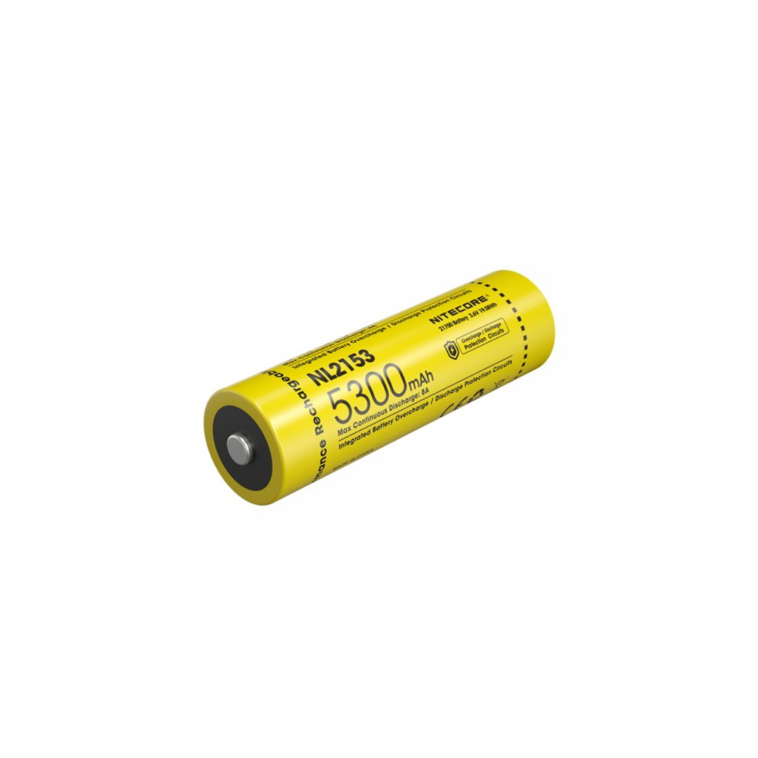 Nitecore 21700 5300mAh 8A 3.6V Rechargeable Li-ion Battery NL2153