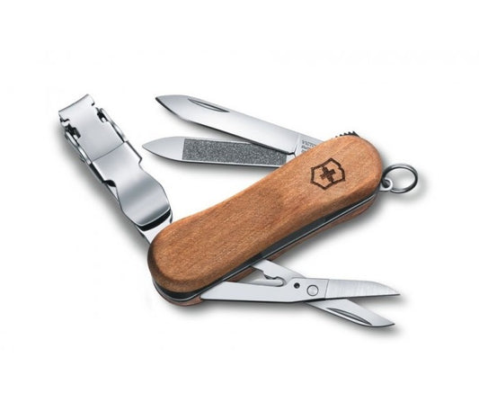 Victorinox NailClip Wood 580 Multitool Pocket Knife 0.6461.63