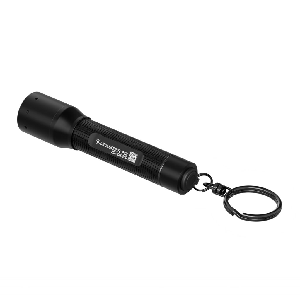 LEDLENSER P3R Mini Rechargeable Flashlight  200 Lumens Keyring