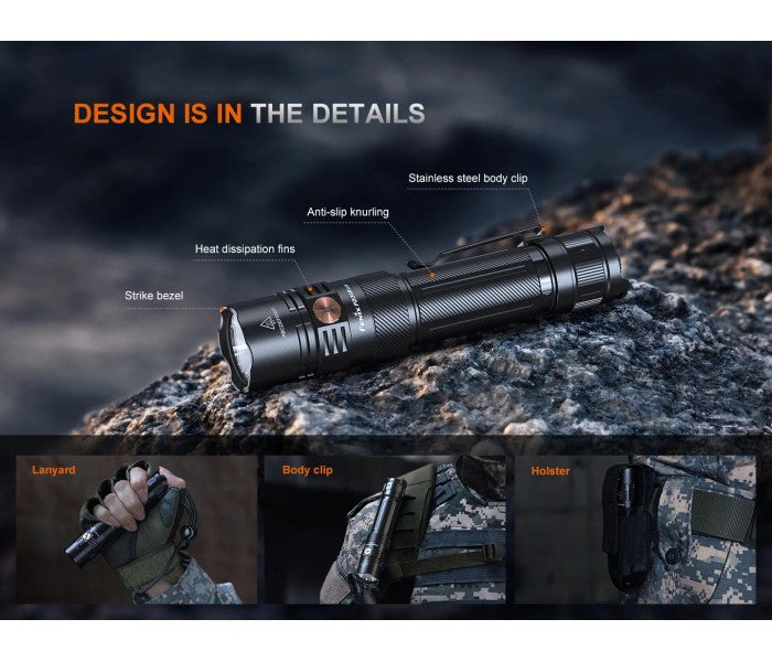 Fenix PD36R ACE Luminus SFT70 Gen2 LED 3000L Rechargeable Flashlight