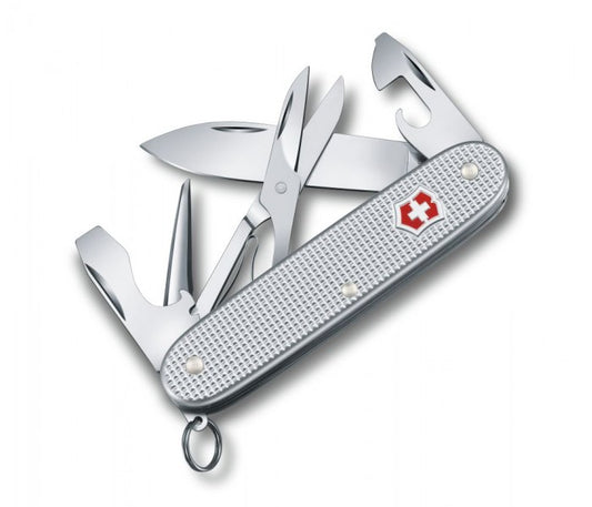 Victorinox Pioneer X Alox Silver Multitool Pocket Knife 0.8231.26