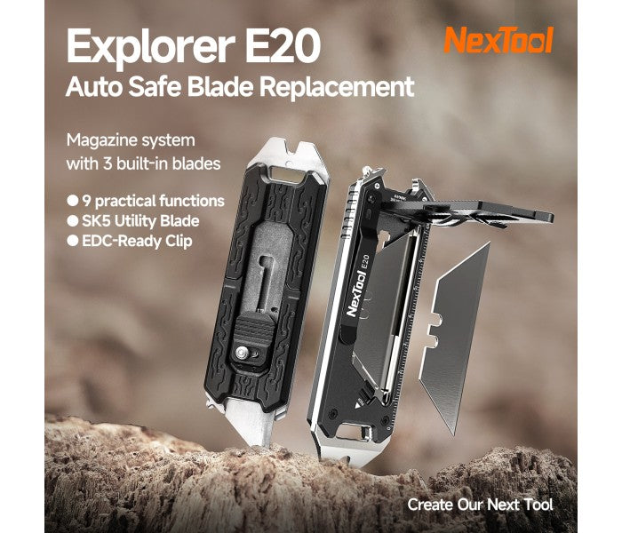 NexTool Explorer E20 NE20398 Utility Blade