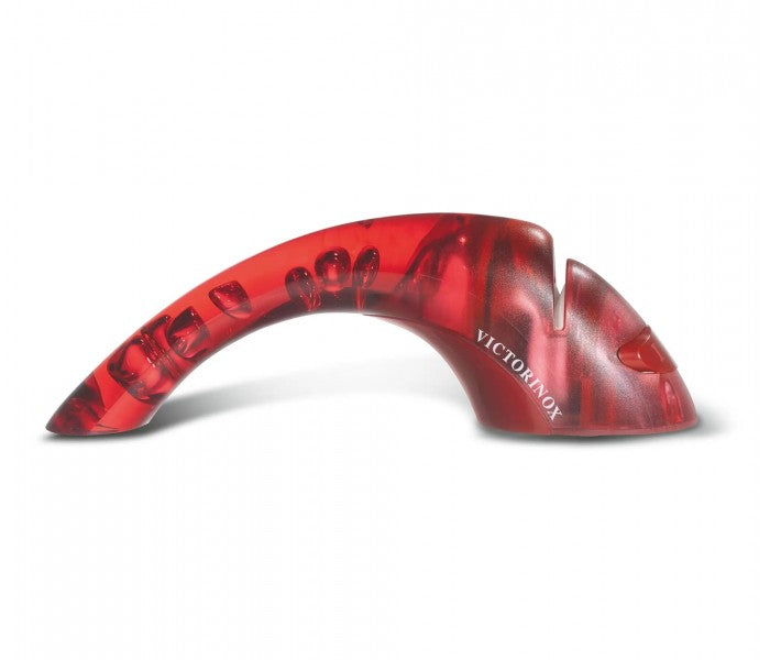 Victorinox 2-Stage Kitchen Knife Sharpener with Ceramic Discs Red 7.8721