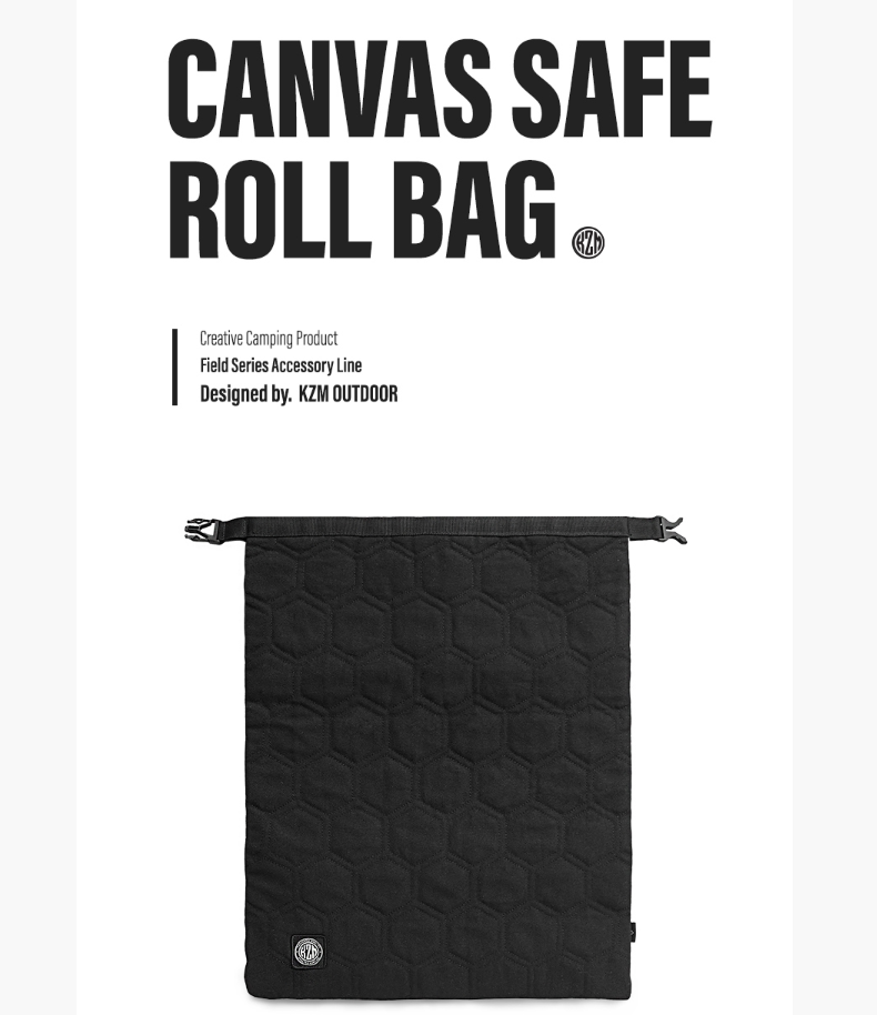KZM Canvas Safe Roll Bag (100% Authentic)