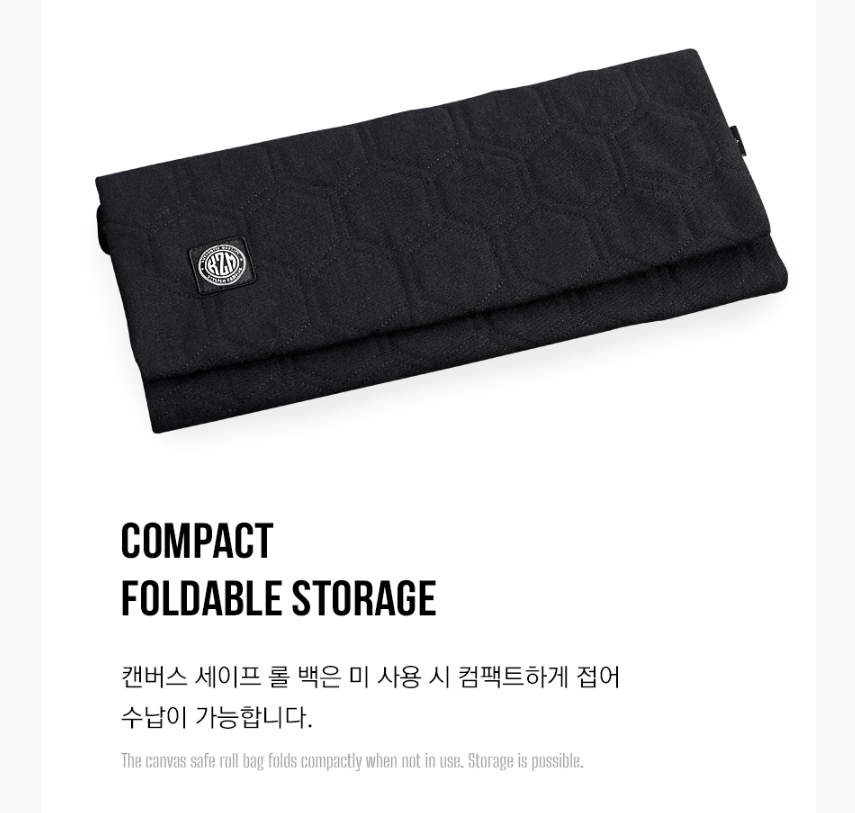KZM Canvas Safe Roll Bag (100% Authentic)