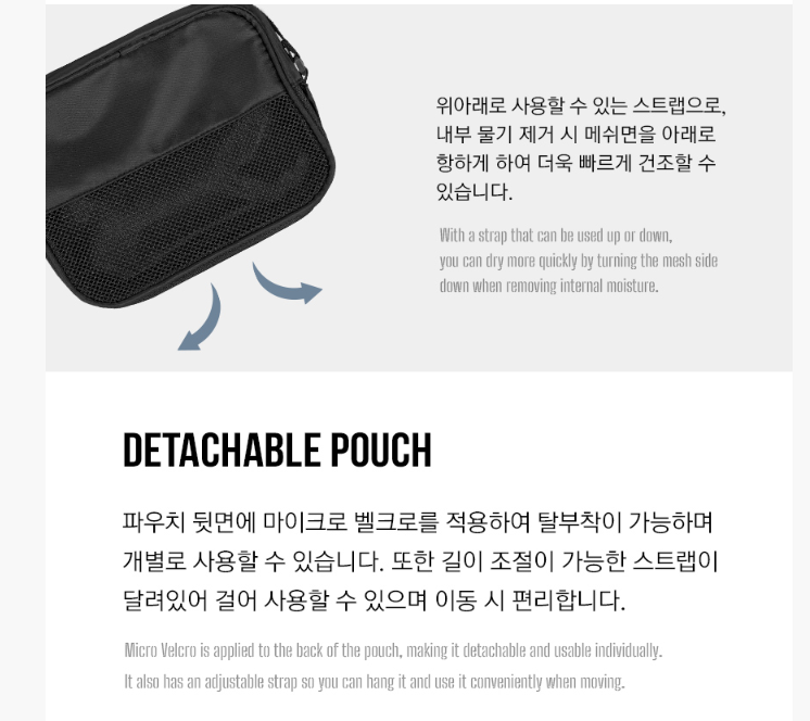 KZM Field Family Wash Bag