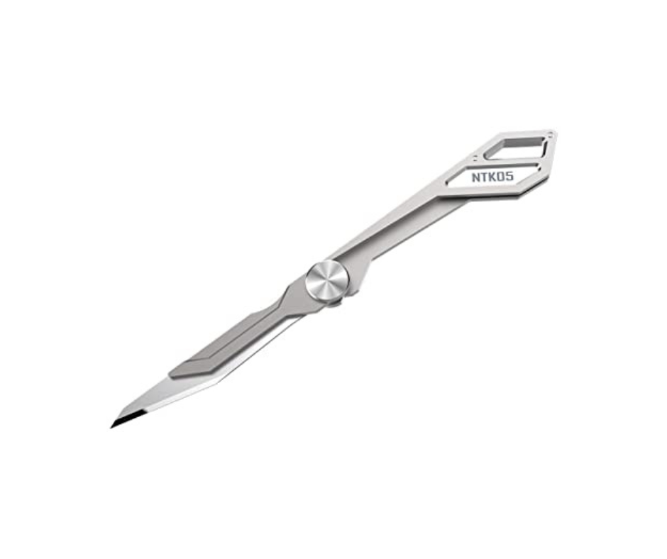 Nitecore NTK05 Ultra-Tiny Titanium Folding Keychain Knife