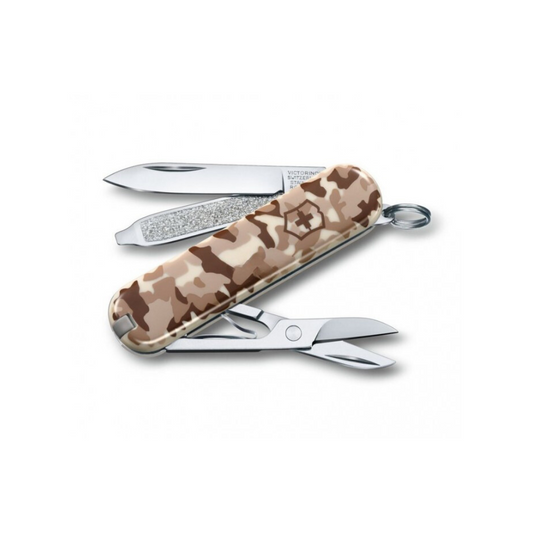 Victorinox Classic SD Desert Camouflage Multitool Pocket Knife 0.6223.941