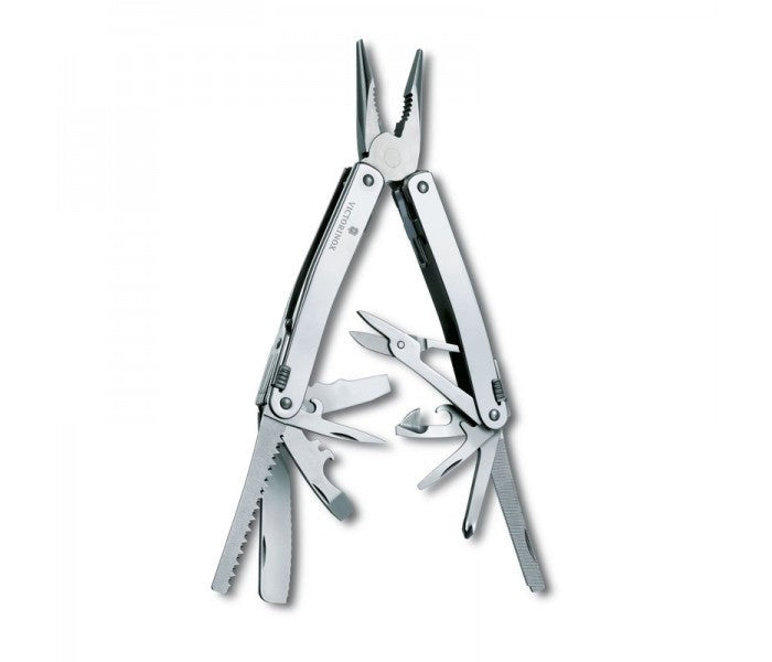 Victorinox Swisstool Spirit Plus Multitool Plier w Leather Pouch 3.0239.L
