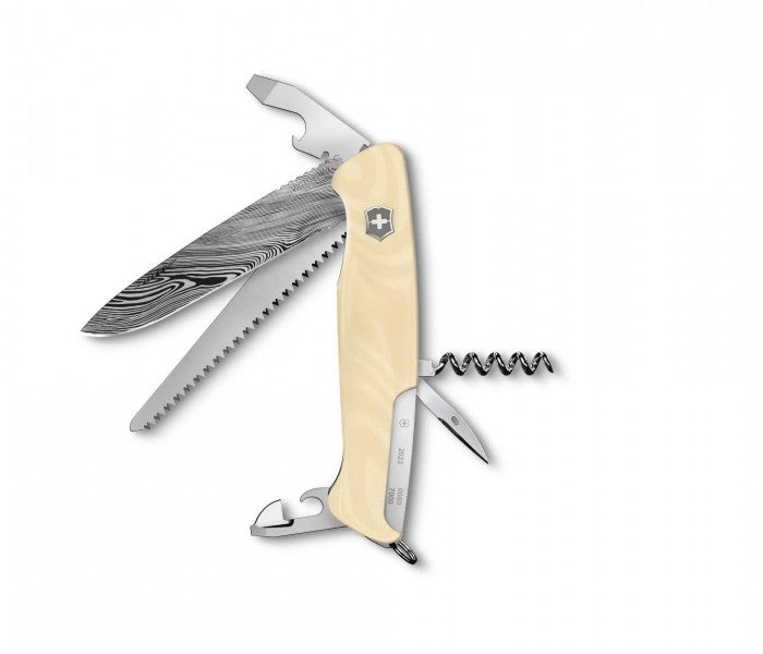 Victorinox Ranger 55 Mic Damast Limited Edition 2023 Damasteel Micarta Multitool 0.9561.J23