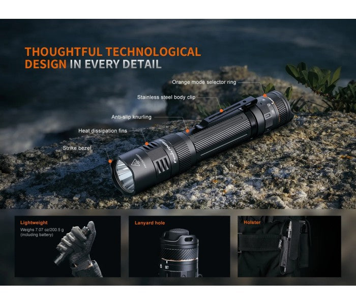 Fenix PD45R ACE Luminus SFT70-Gen2 LED 3200L Multi-Mode Rechargeable Flashlight