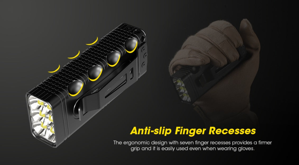 Nitecore TM12K 6x CREE XHP50 LED 12000L Rechargeable Flashlight