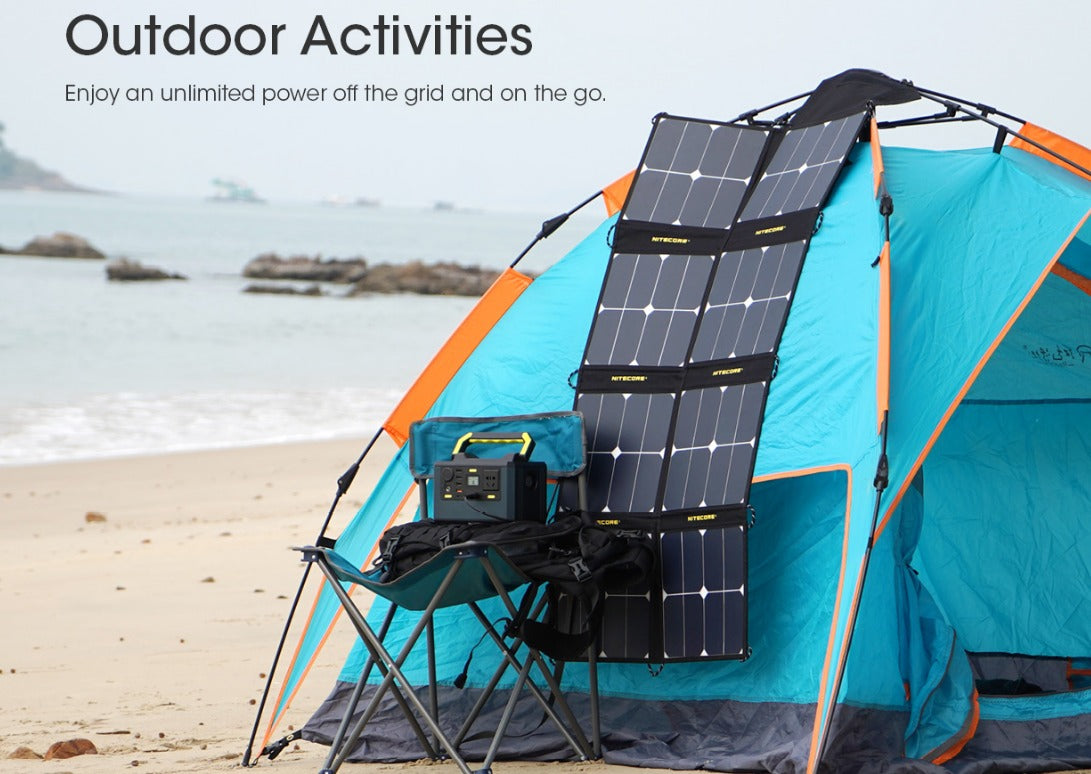 Nitecore FSP100 100W Foldable Solar Panel