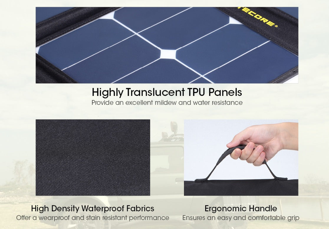 Nitecore FSP100 100W Foldable Solar Panel