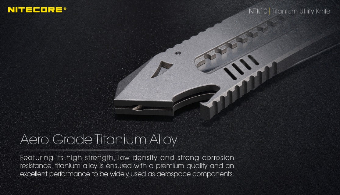 Nitecore NTK10 Titanium Multifunctional Utility