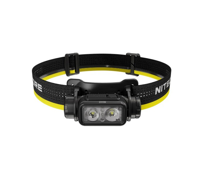 Nitecore NU40 1000 Lumens CW Spotlight + Floodlight Rechargeable Headlamp