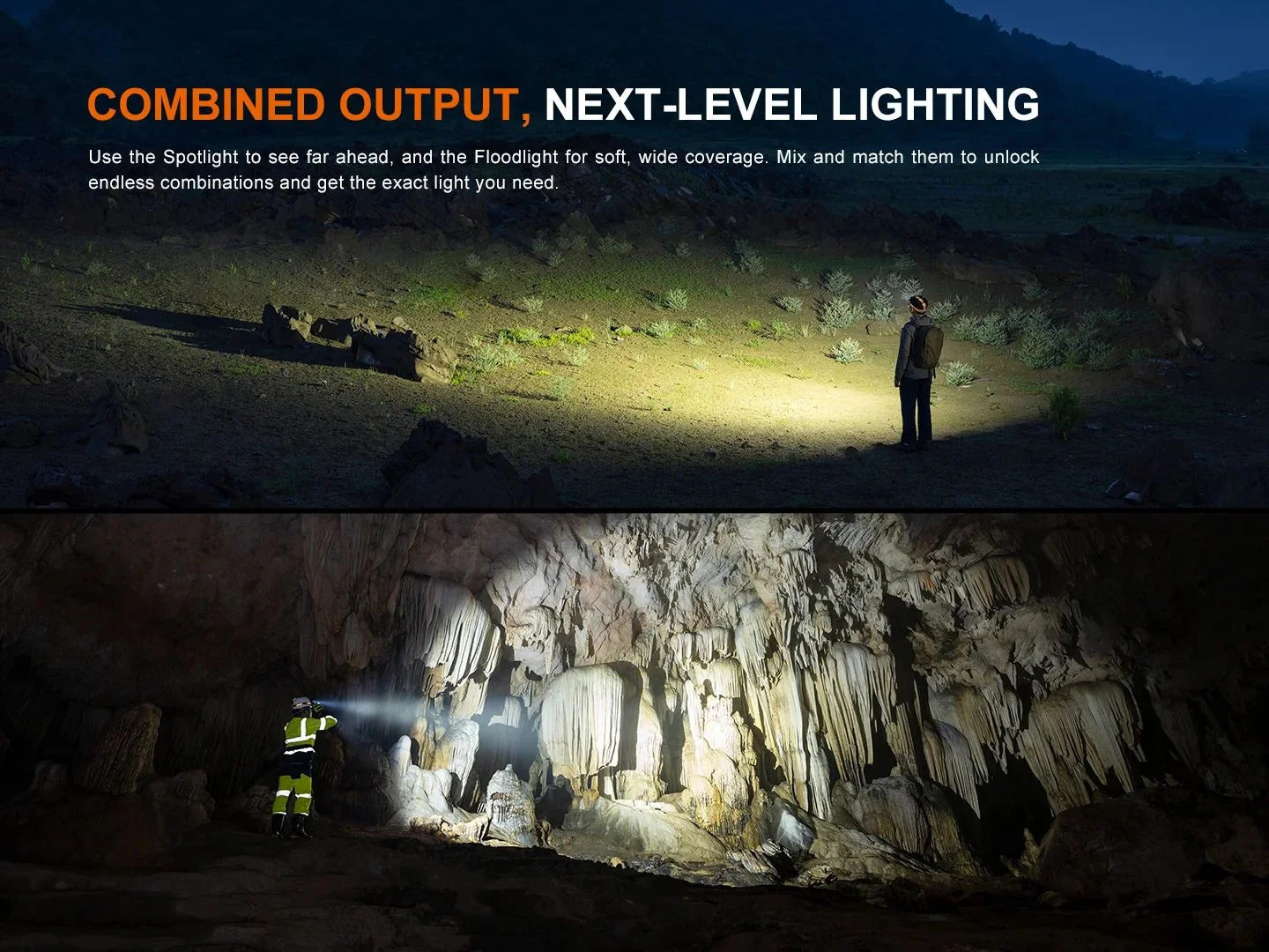 Fenix HM65R V2.0 Luminus SST40-GEN2 LED 2300L Rechargeable Headlamp