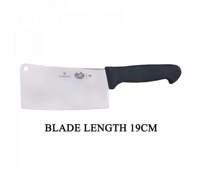 Victorinox Fibrox 19cm Kitchen Cleaver Butcher Fish Vegetable Knife 5.4003.19