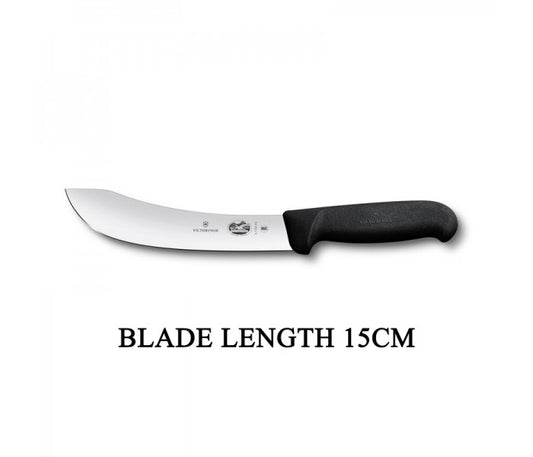 Victorinox Fibrox 15cm Curved Rigid Butcher Skinning Knife 5.7703.15