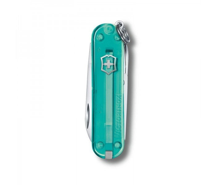 Victorinox Classic SD Tropical Surf Transparent Teal Multitool 0.6223.T24G