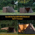 OneTigris Bullbat T/C Camping Tarp