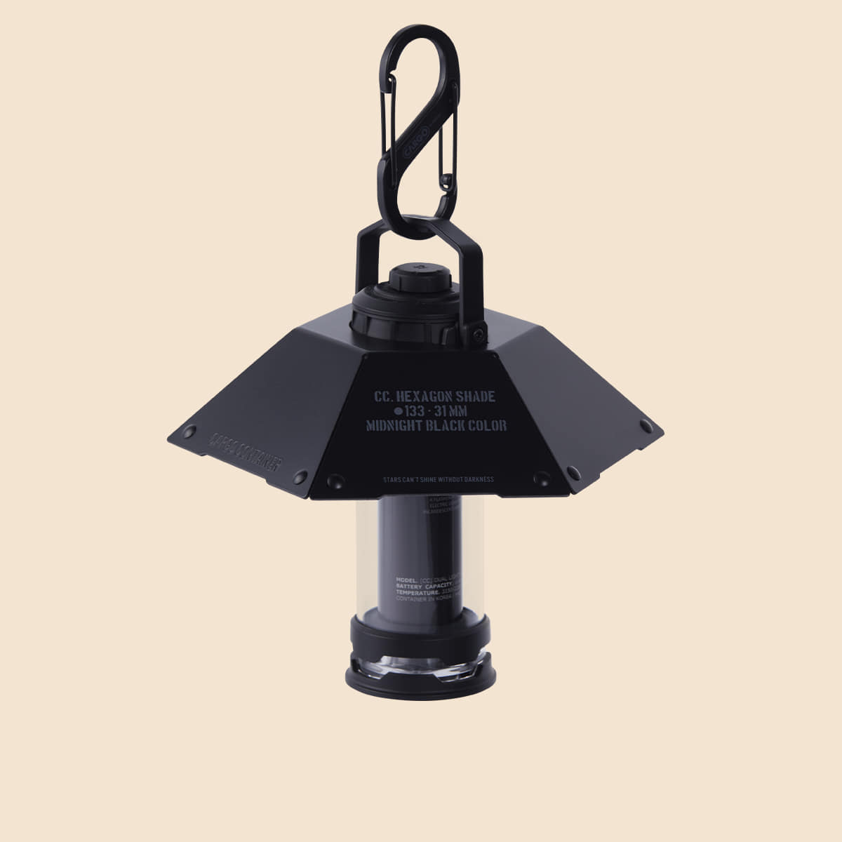 Cargo Container Dual Light Mini Hexagon Shade