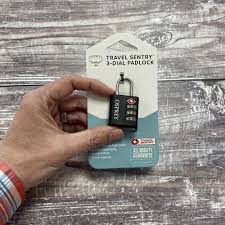 OSPREY SECURITY TRAVEL SENTRY 3-DIAL PADLOCK
