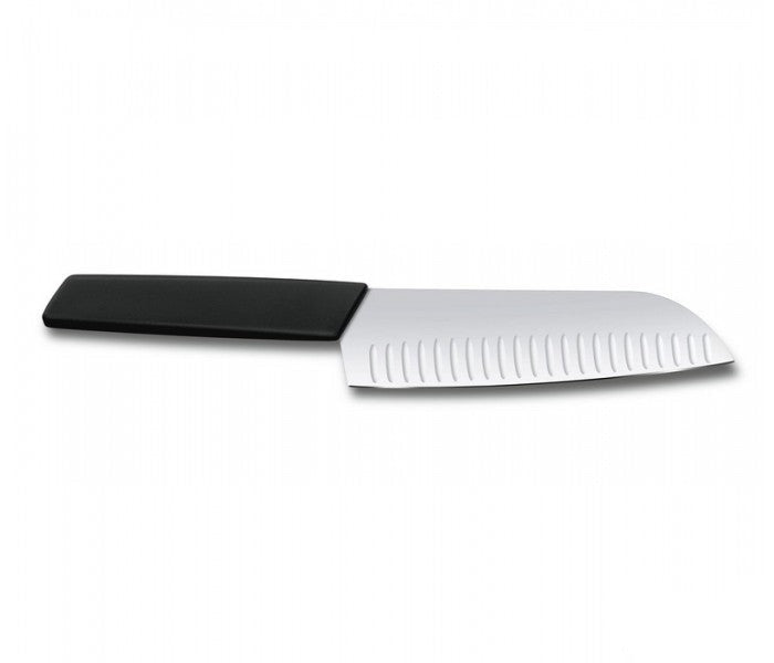Victorinox Swiss Modern 17cm Santoku Meat Vegetable Fish Knife Black 6.9053.17KB