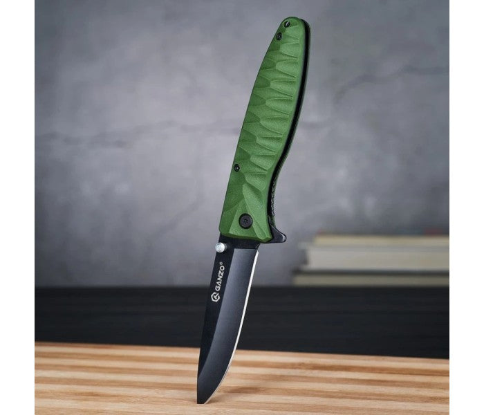 Ganzo G620-G1 Liner Lock Folding Knife (Green)