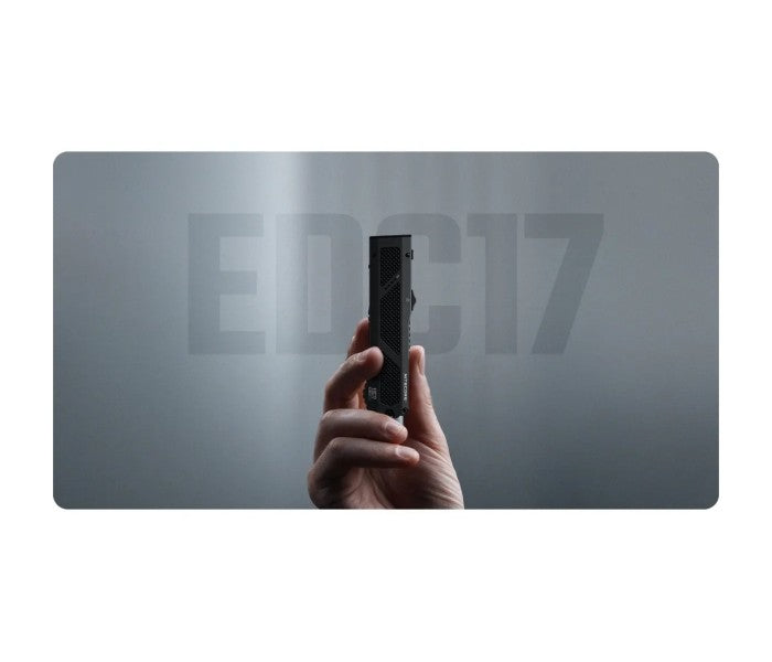 Nitecore EDC17 NiteLab UHi 25 LED 1500 Lumens EDC USB Rechargeable Flashlight
