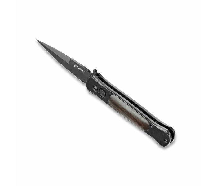 Ganzo G707B Button Lock 440C Spear Point Folding Knife