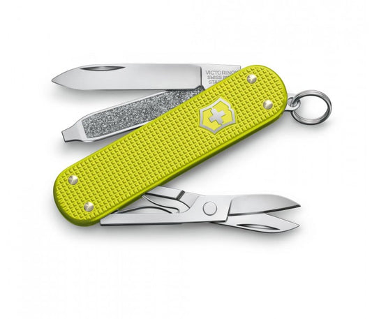 Victorinox Classic SD Alox Limited Edition 2023 Electric Yellow Multitool 0.6221.L23
