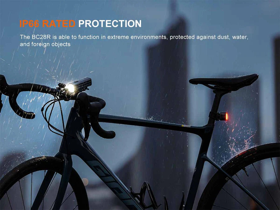 Fenix BC28R 2500L Rechargeable Bicycle Light Set