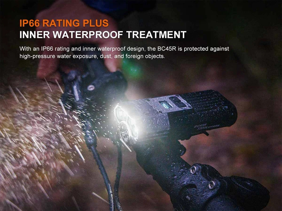 Fenix BC45R 3300L Rechargeable Bicycle Light