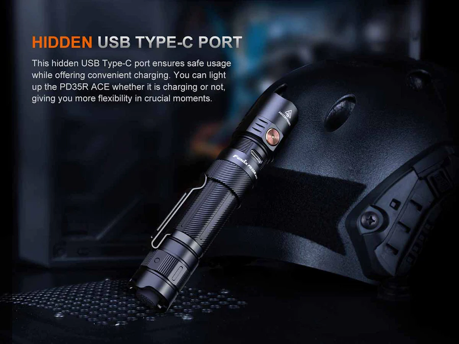 Fenix PD35R ACE Luminus SFT40 LED 2000L Multi-Mode Rechargeable Flashlight