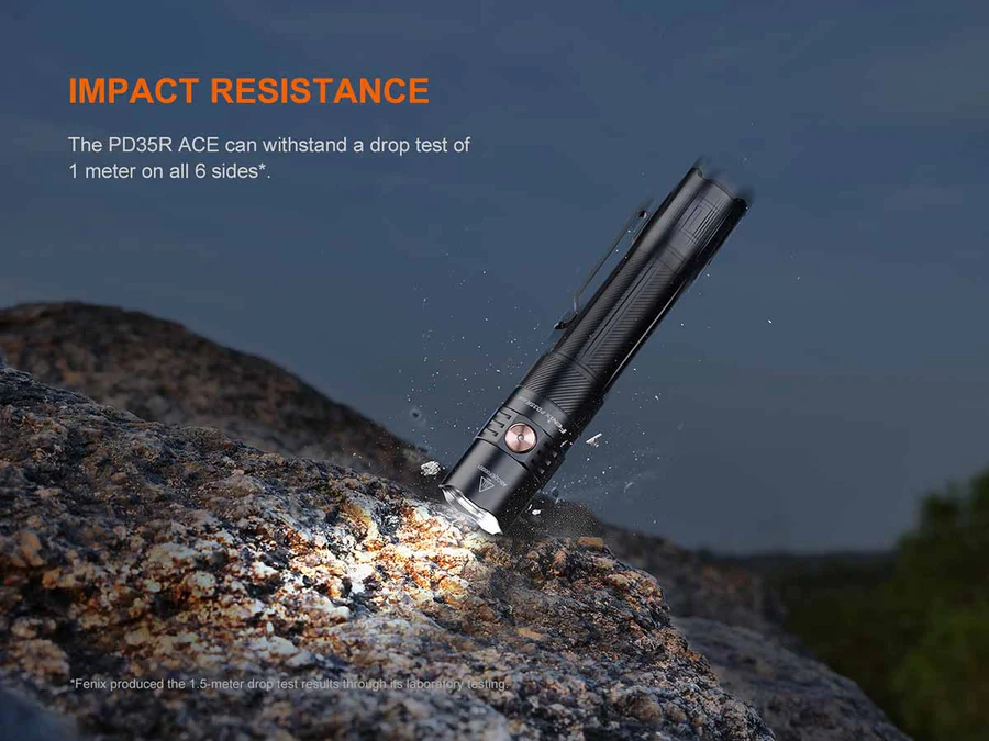 Fenix PD35R ACE Luminus SFT40 LED 2000L Multi-Mode Rechargeable Flashlight