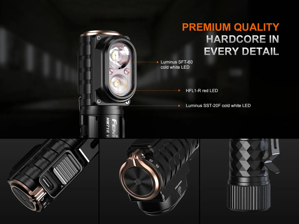 Fenix HM71R V2.0 HIGH-PERFORMANCE MULTI-FUNCTION INDUSTRIAL HEADLAMP