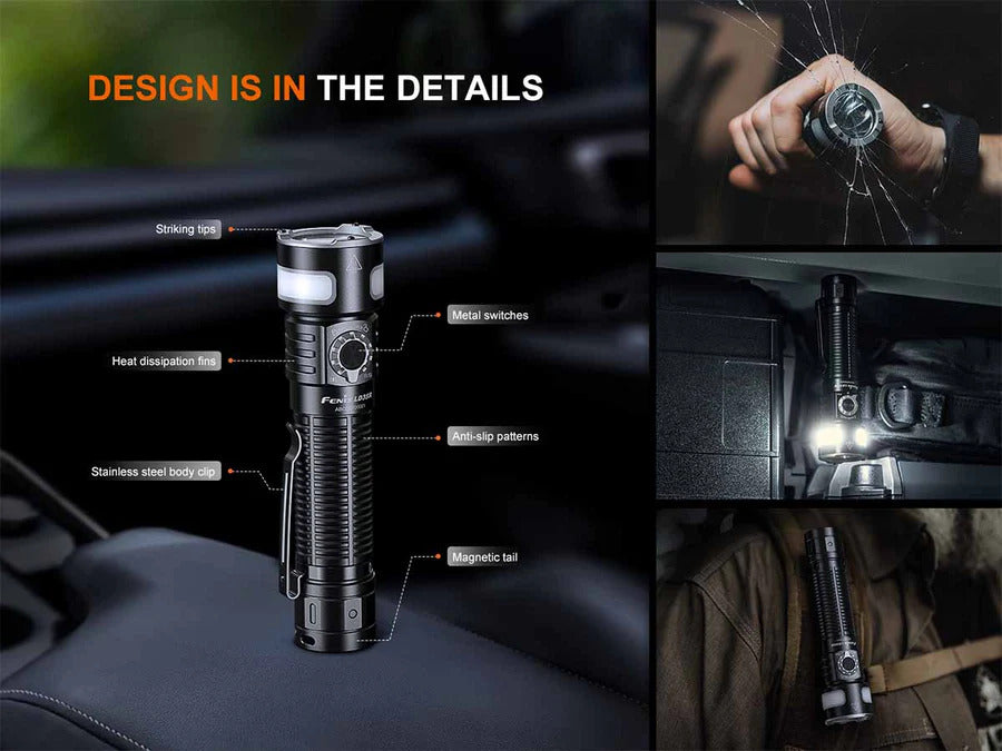 Fenix LD35R 1800L Luminus SST40 Gen2 LED Rechargeable Flashlight