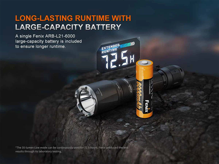 Fenix TK21R Luminus SFT90 LED 3600L Rechargeable Flashlight