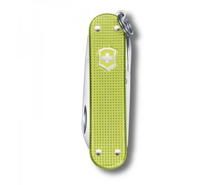 Victorinox Classic Alox Lime Twist Multitool Pocket Knife 0.6221.241G