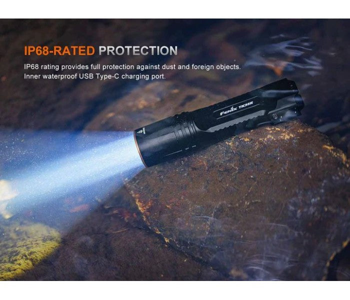 Fenix TK35R-RED Luminus SFT25R LED 5800L + CREE XEG Red LED Rechargeable Flashlight